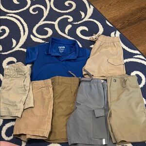 School shorts lot! Size 4 school uniform lot for boys. Columbia, under armour